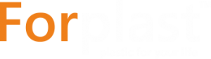 Логотип компании Форпласт (Forplast) - производитель ПВХ шлангов труб и других товаров.